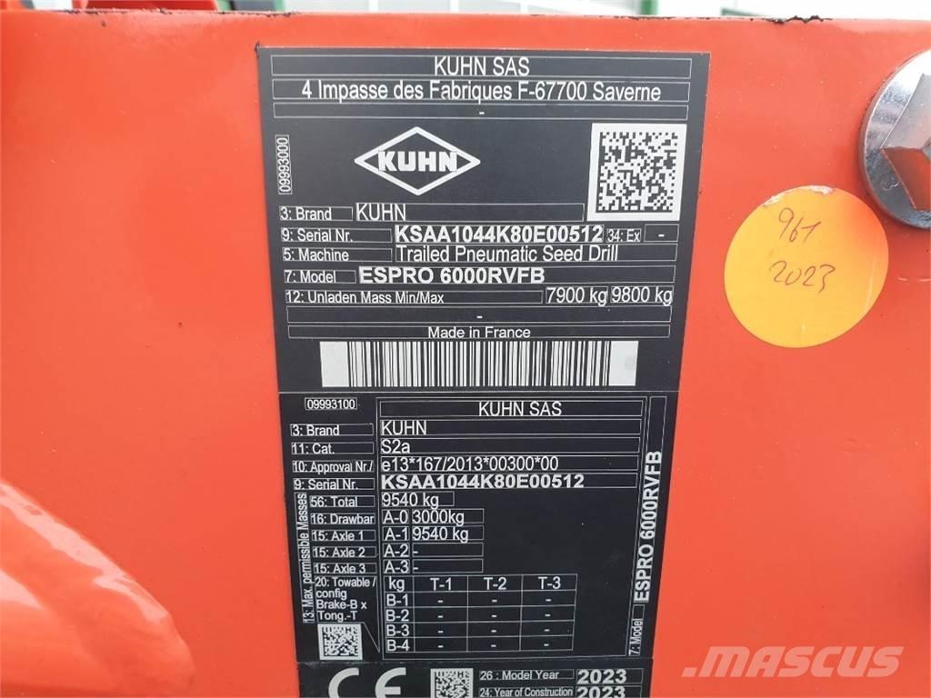 Kuhn ESPRO6000 Sejačice