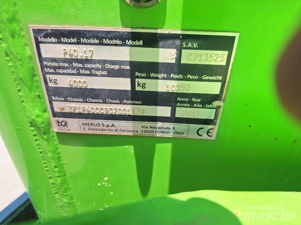 Merlo P 40.17 Teleskopski viljuškari