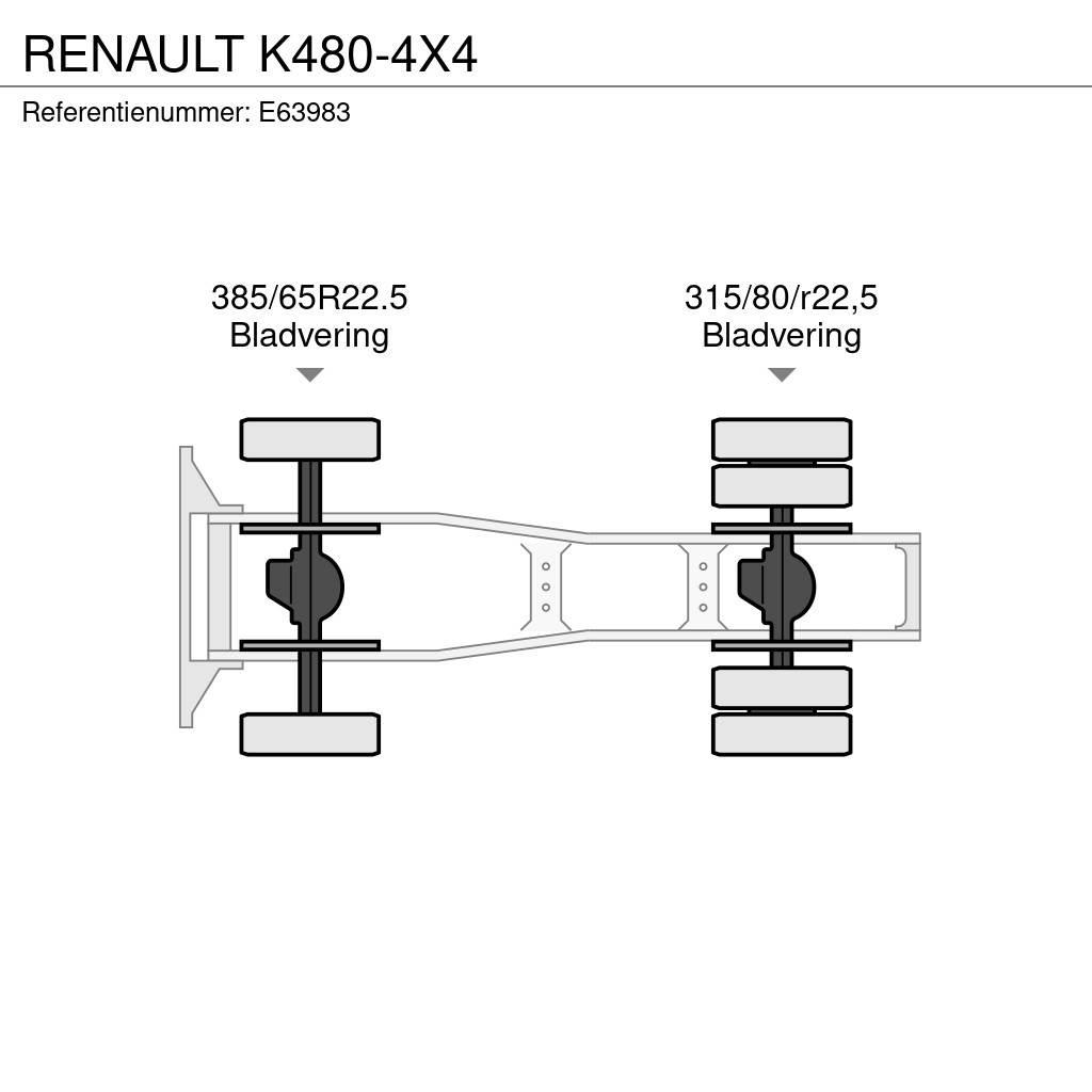 Renault K480-4X4 Tegljači
