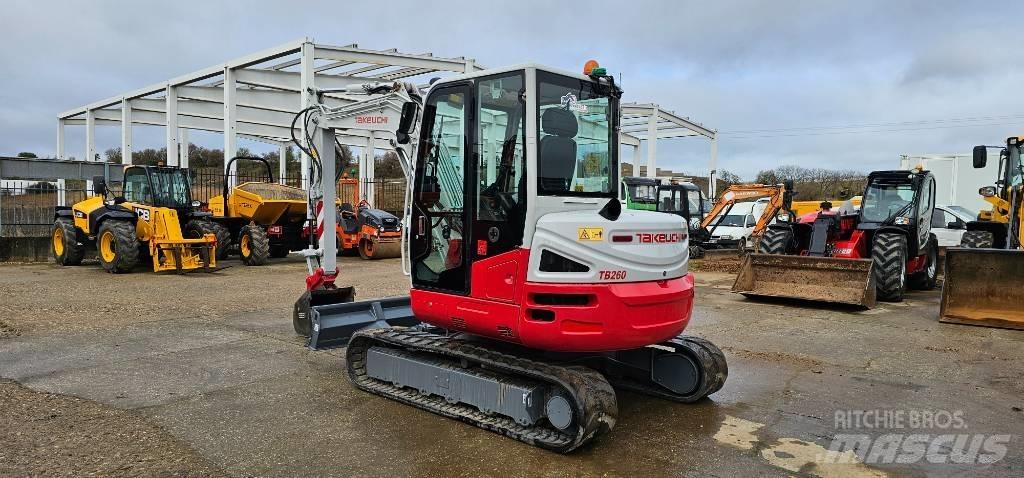 Takeuchi TB 260 Mini bageri < 7t