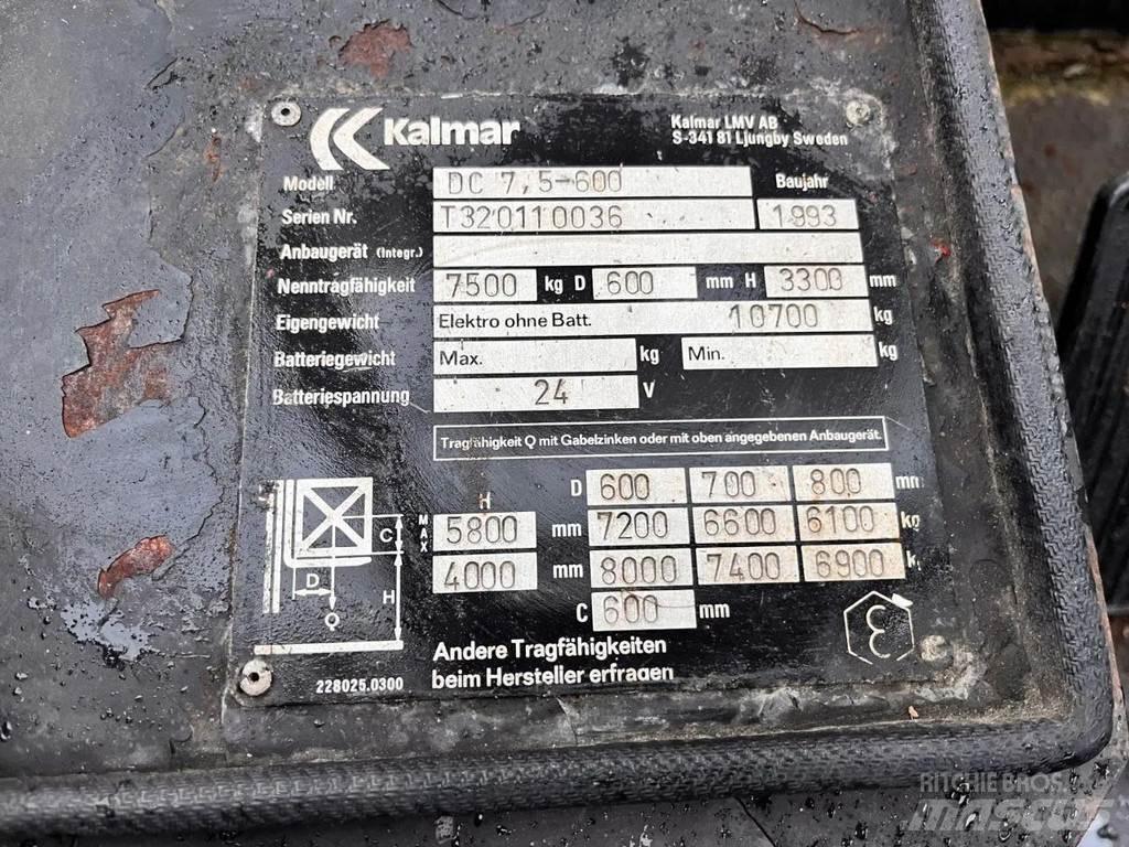 Kalmar DC7,5- 600 Plinski viljuškari