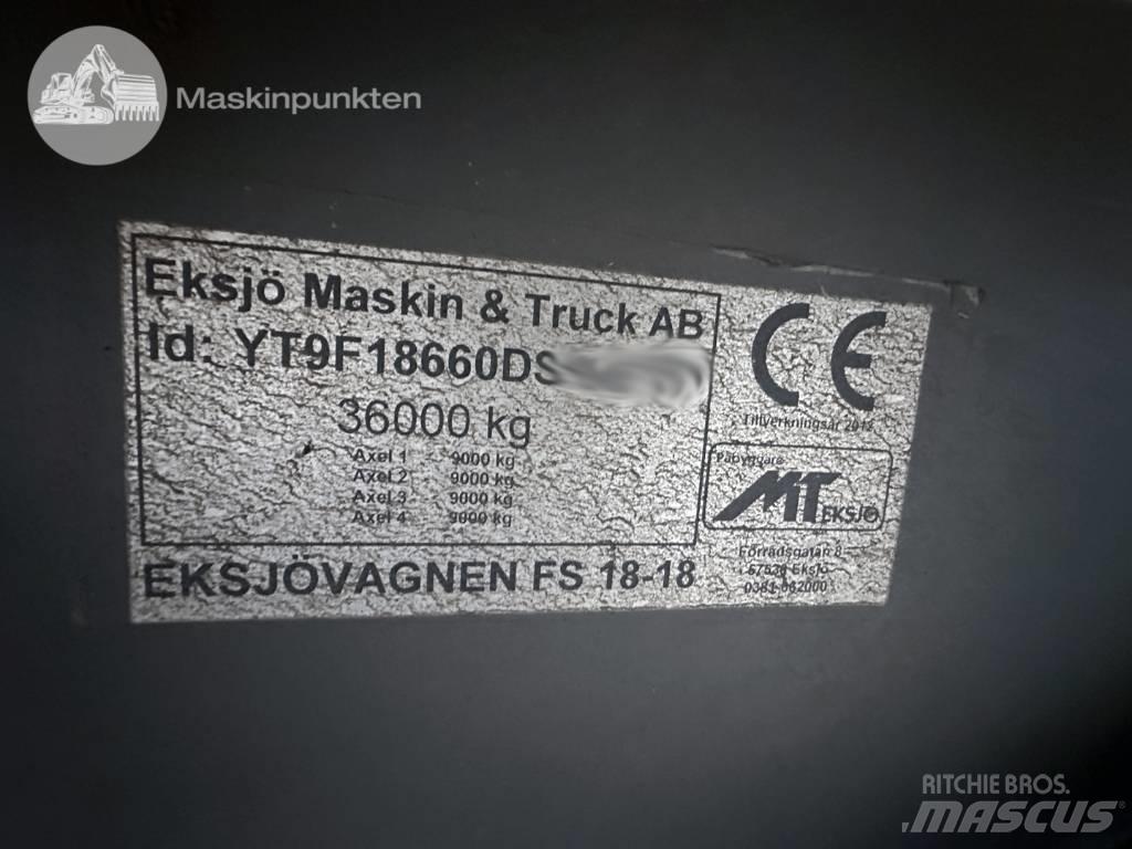  Eksjövagnen FS 18-18 Prikolice za piljevinu