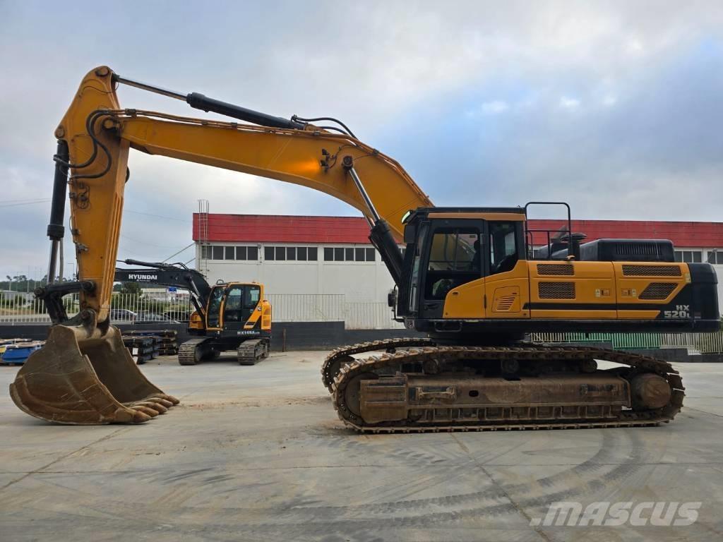 Hyundai HX 520 L Bageri guseničari