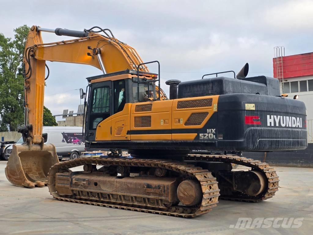 Hyundai HX 520 L Bageri guseničari