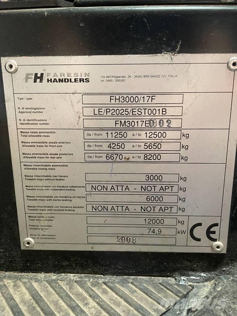Faresin FH3000/17 Teleskopski viljuškari