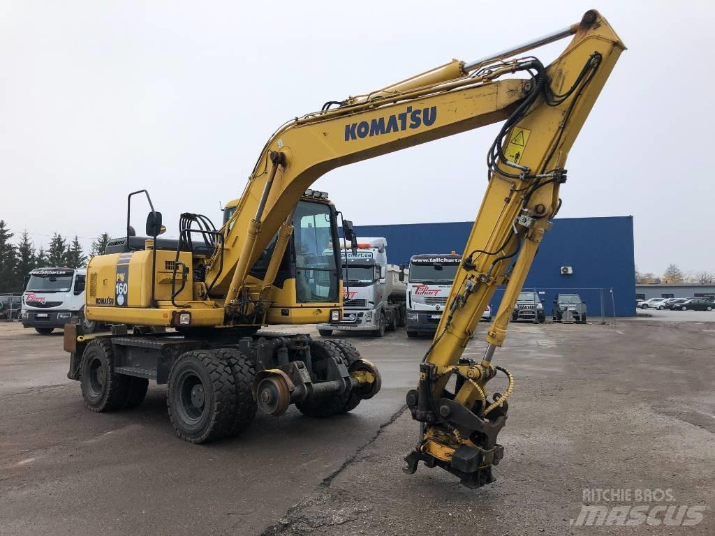Komatsu PW160-7E0 Bageri točkaši