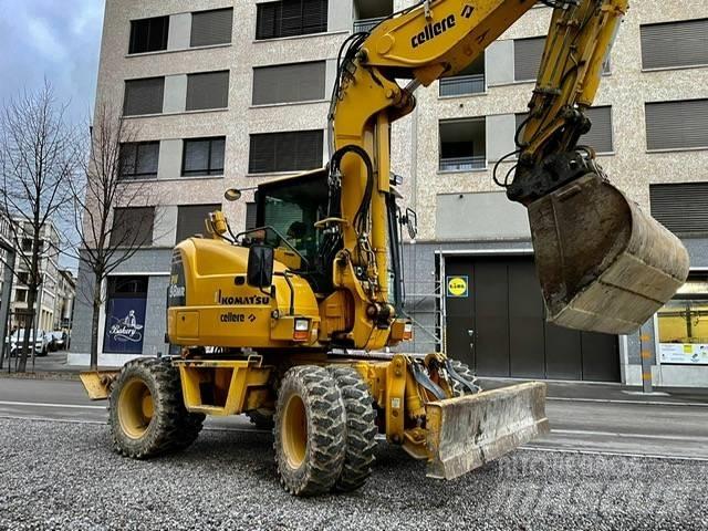 Komatsu PW 98 MR Bageri točkaši