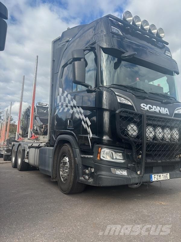 Scania R650B6X4NB Kamioni za drva Šticari