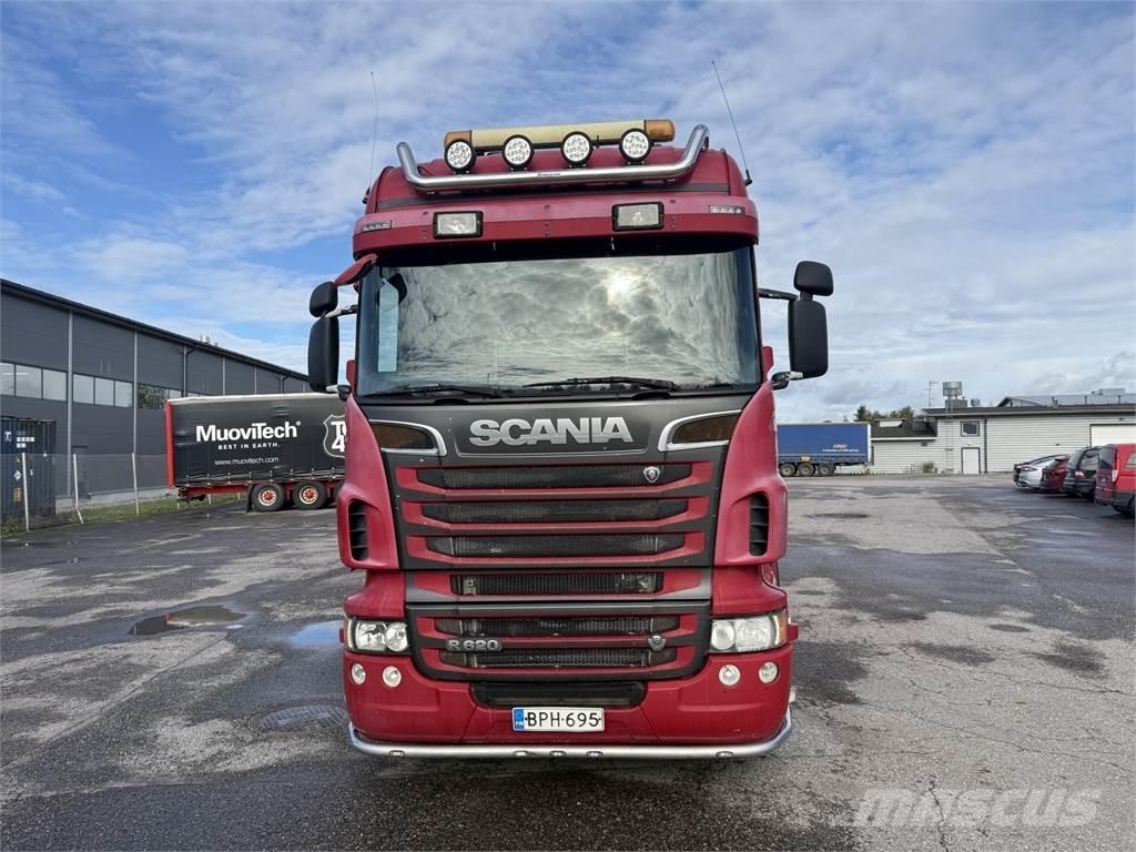 Scania R620 6X4 Rol kiper kamioni sa kukom za podizanje tereta