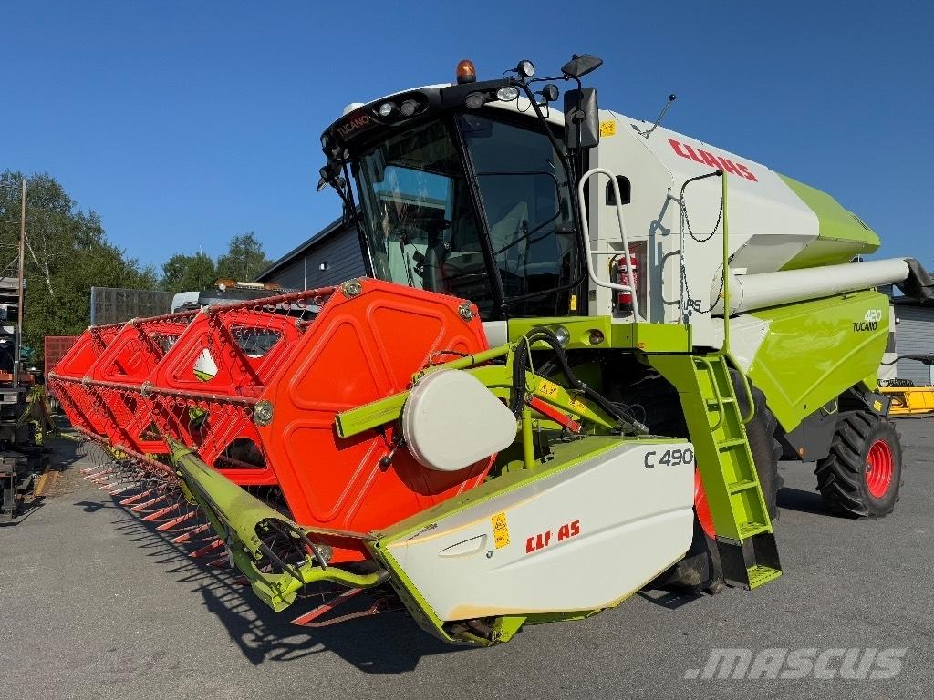 CLAAS Tucano 420 Kombajni