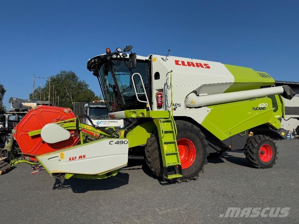 CLAAS Tucano 420 Kombajni