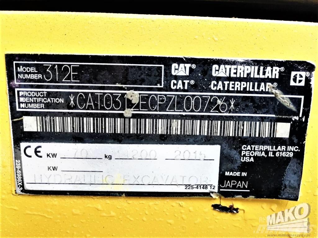 CAT 312 E Bageri guseničari