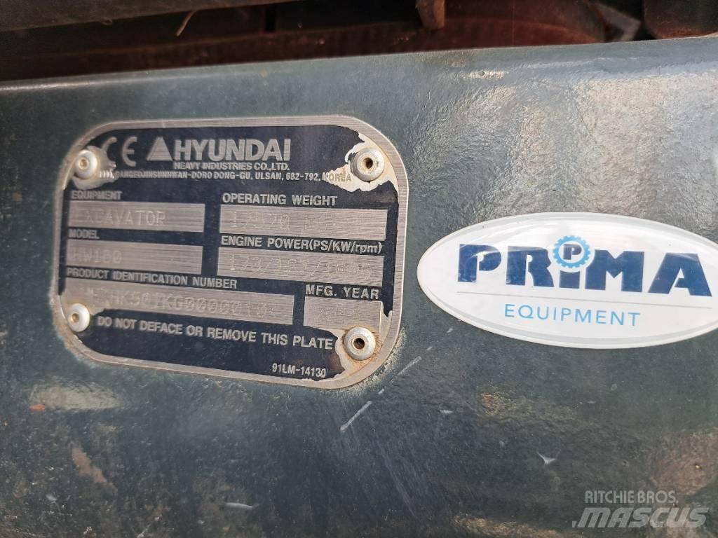 Hyundai HW160 Bageri točkaši