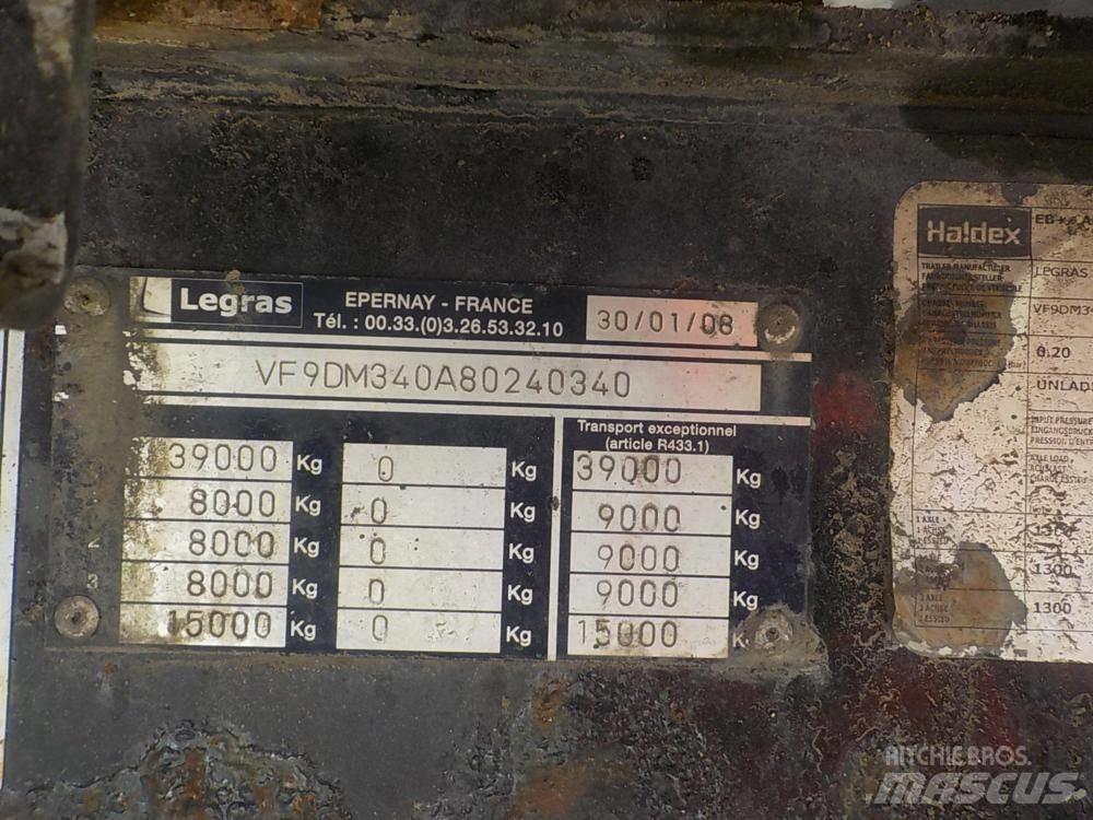 Legras PISO MOVIL Ostale poluprikolice