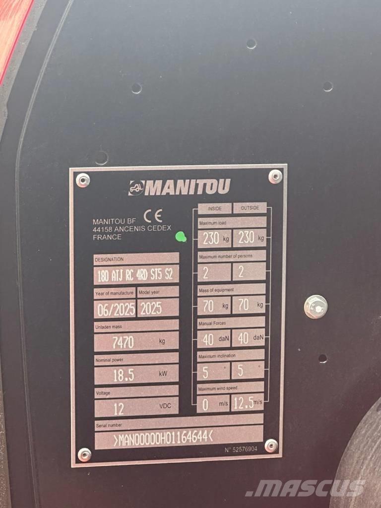 Manitou 180 ATJ Zglobne podizne platforme