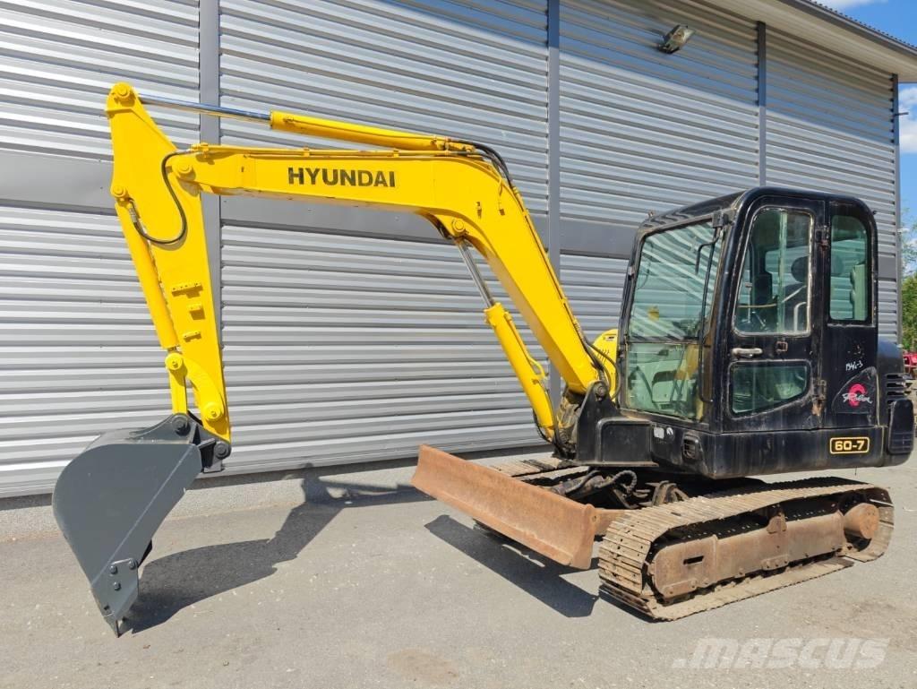 Hyundai R 60-7 Mini bageri < 7t