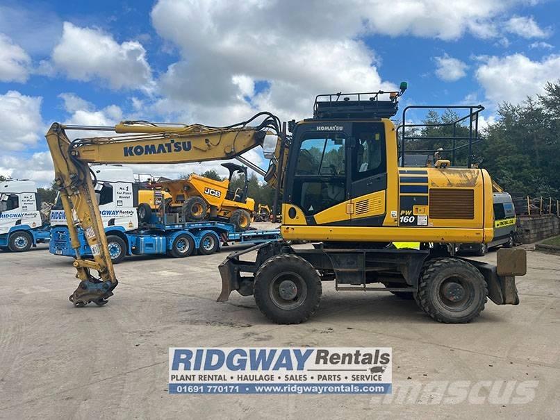 Komatsu PW 160 Bageri točkaši