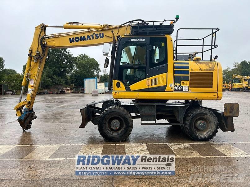 Komatsu PW 160 Bageri točkaši