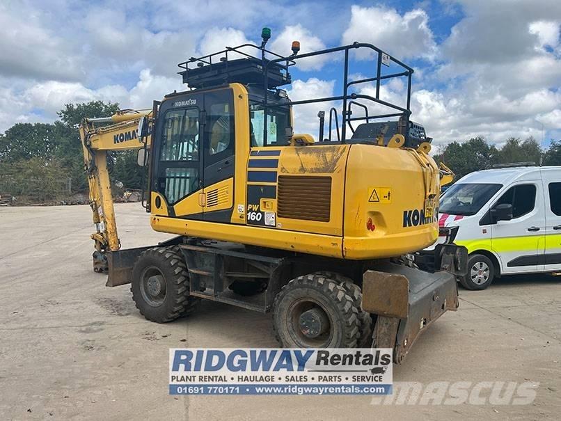 Komatsu PW 160 Bageri točkaši