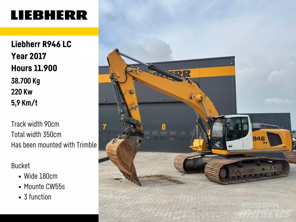 Liebherr R 946 Bageri guseničari