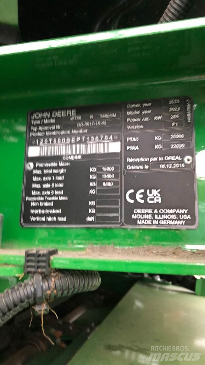 John Deere T560 HM Kombajni