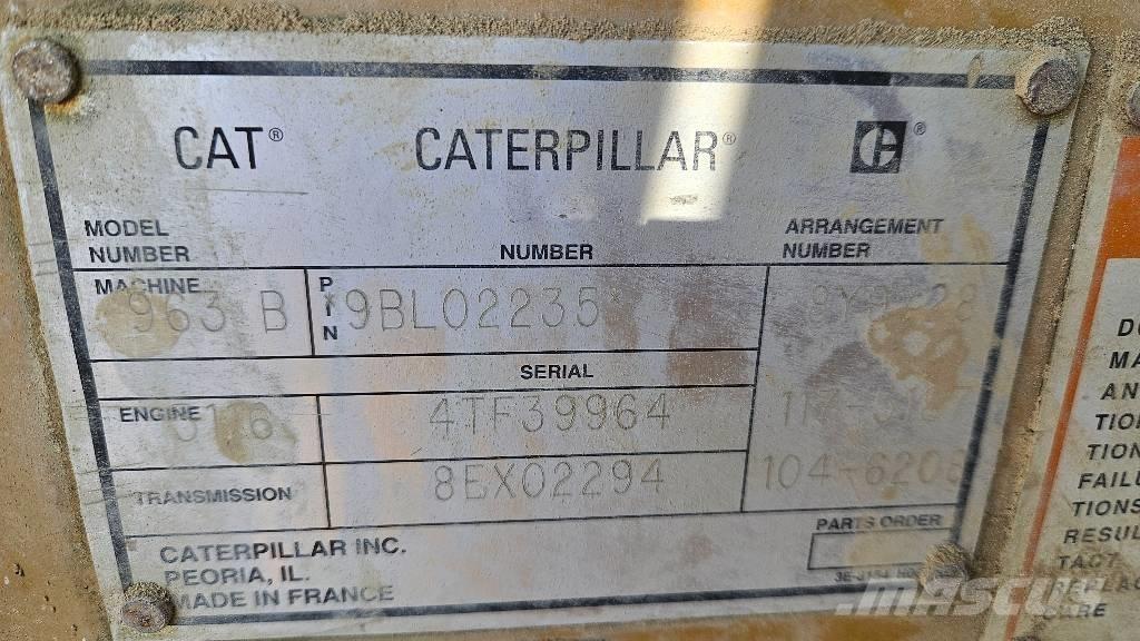 CAT 963 B Utovarivaču guseničara