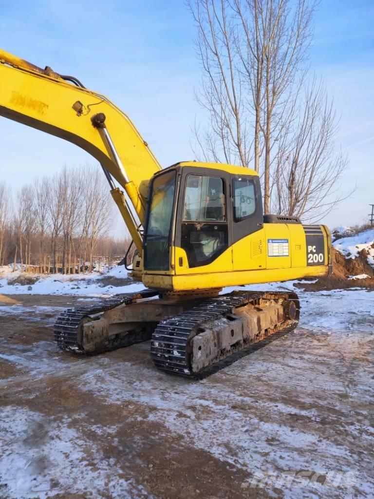 Komatsu pc200-7 Bageri guseničari