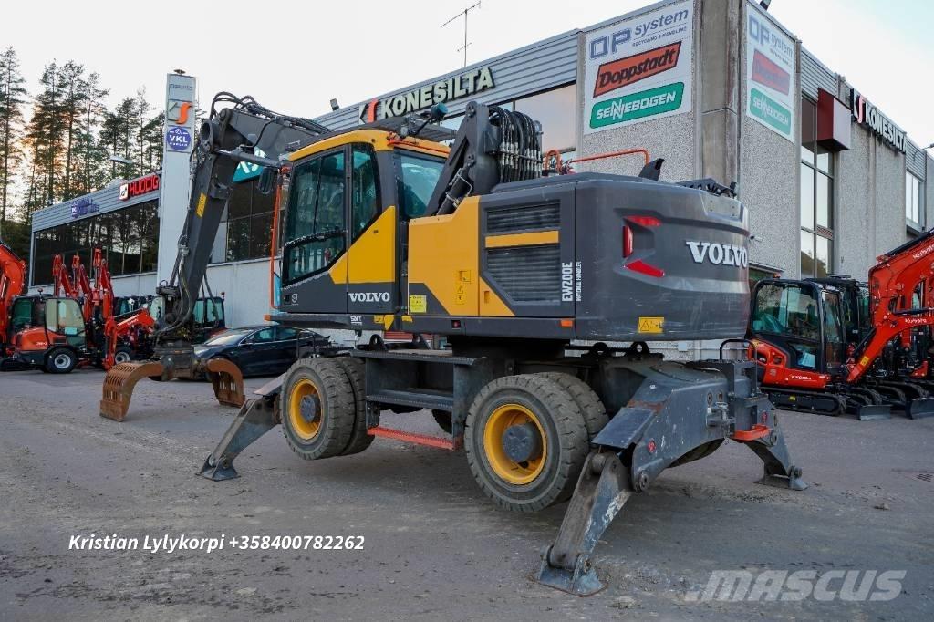 Volvo EW 200 E MH Bageri za prenos primarnih/sekundarnih sirovina