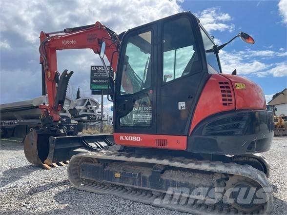 Kubota KX080-4 Bageri guseničari