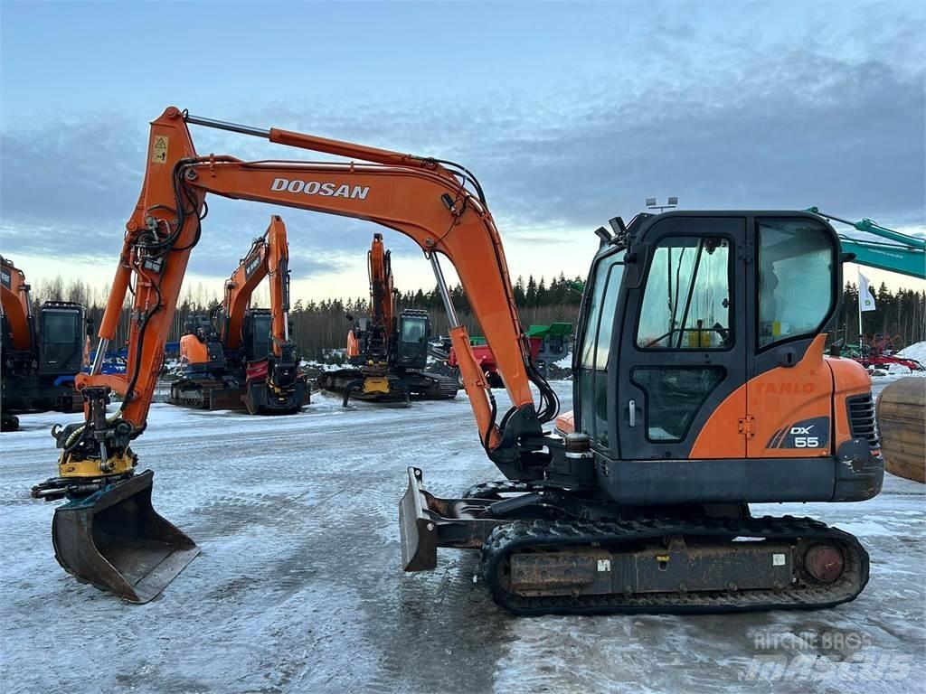 Doosan dx55 Mini bageri < 7t