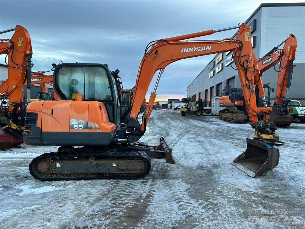 Doosan dx55 Mini bageri < 7t