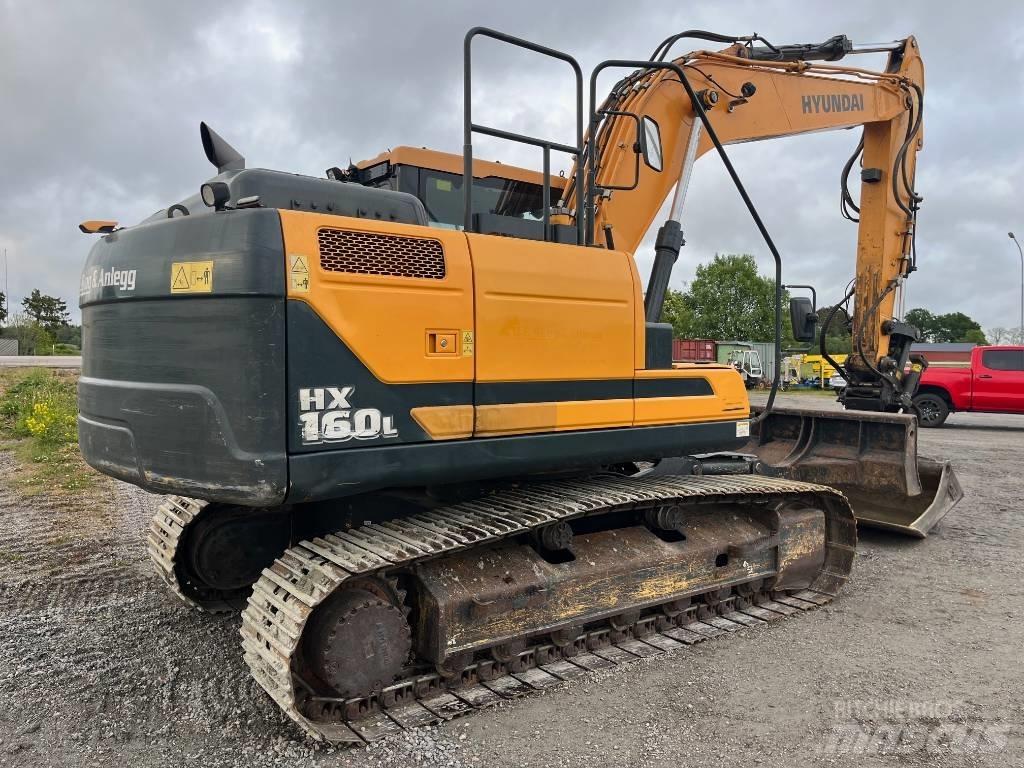 Hyundai HX 160 L Bageri guseničari