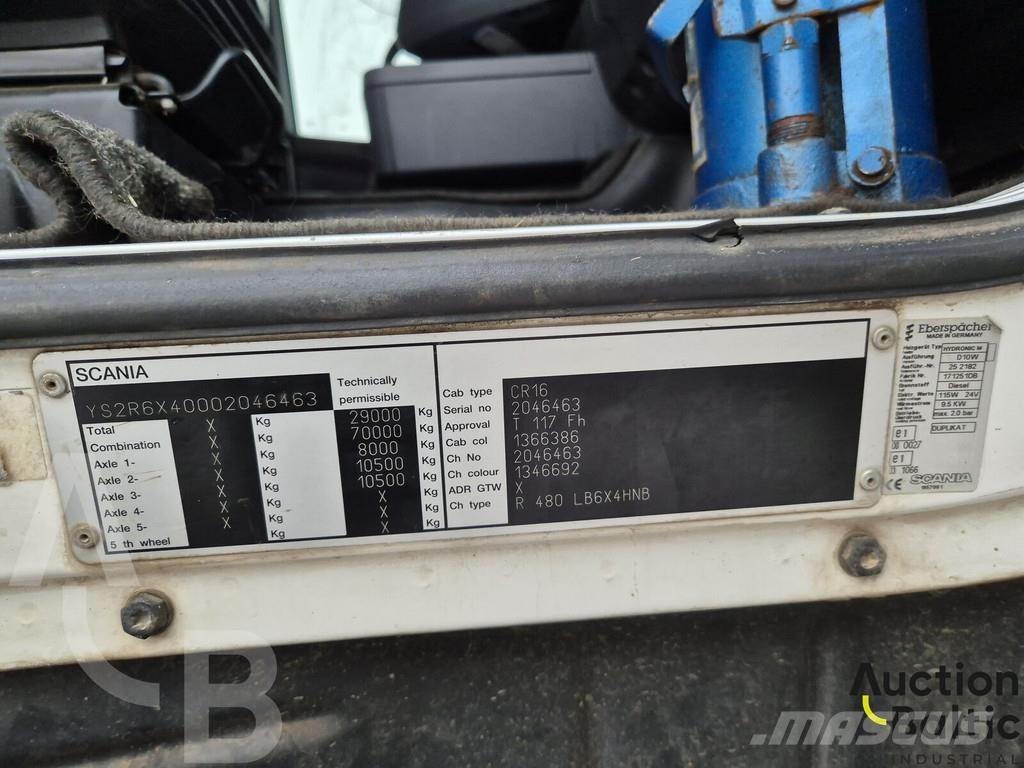 Scania R 480 LB Kiperi kamioni