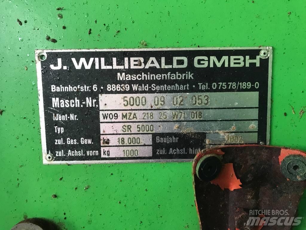 Willibald SR 5000 Mašine za uništavanje otpada