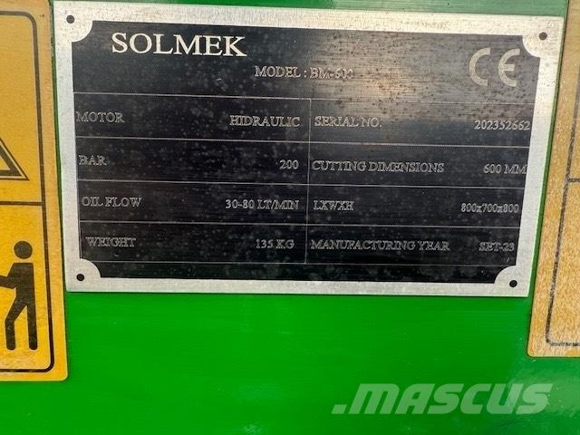 Solmek BM 600 Ostale komponente za građevinarstvo