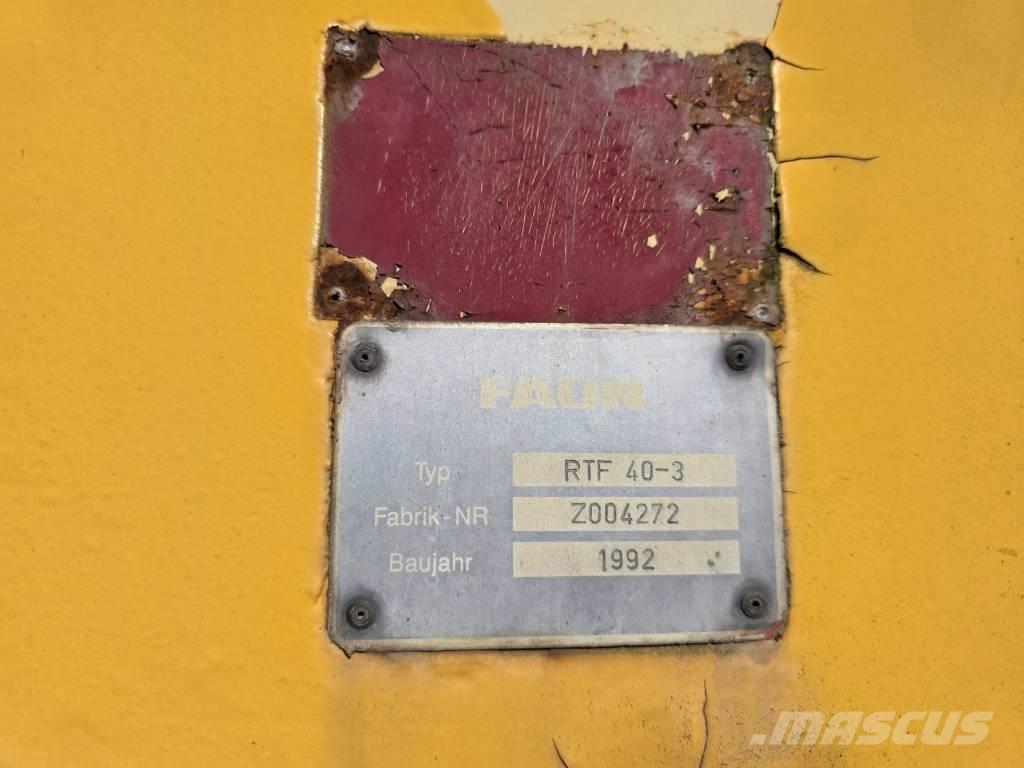 Faun RTF 40-3 Polovne dizalice za sve terene