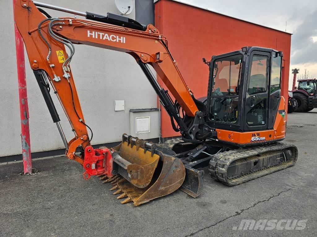 Hitachi ZX65 Bageri guseničari