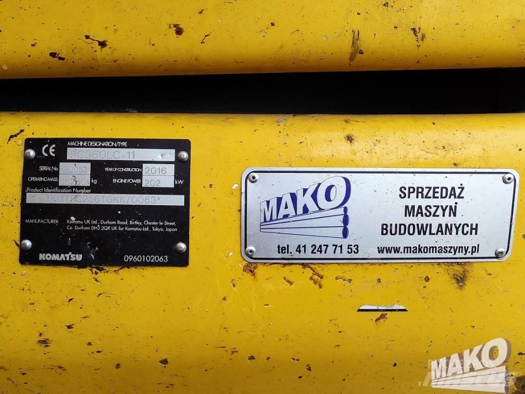 Komatsu PC 360 Bageri guseničari