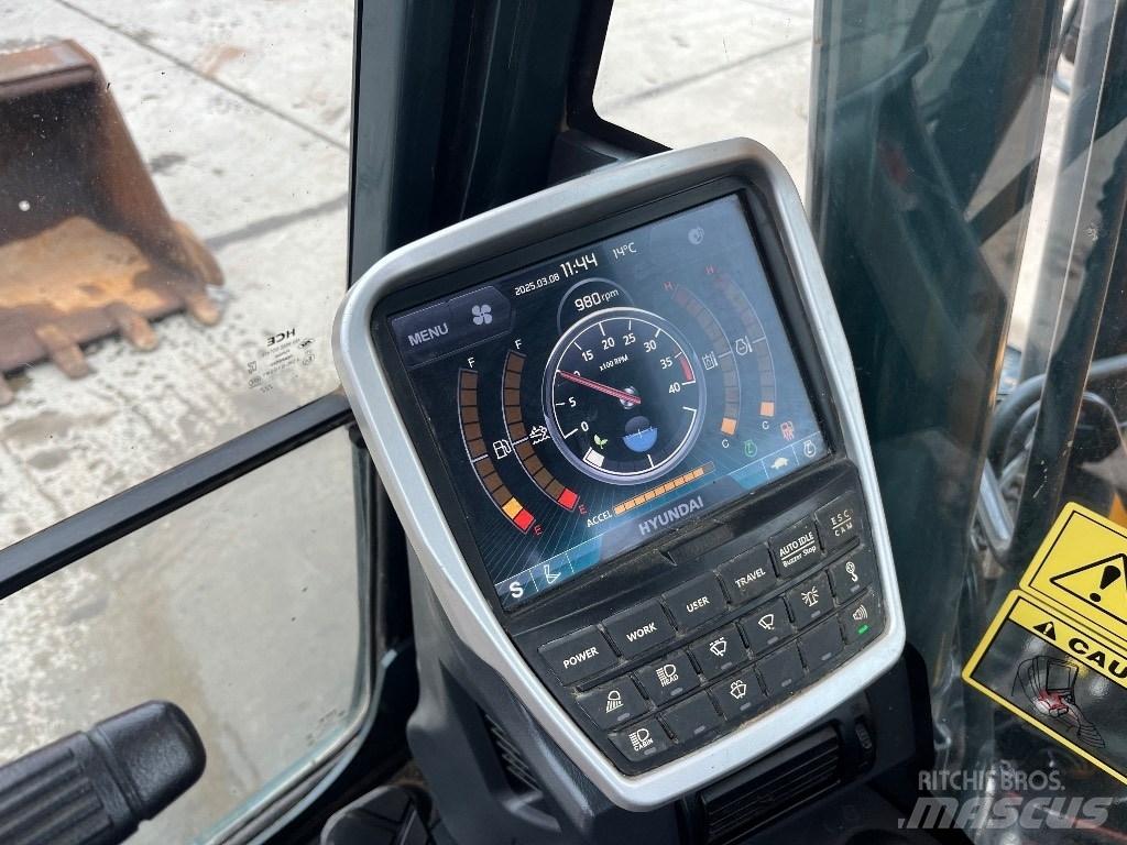 Hyundai HX140LC Bageri guseničari