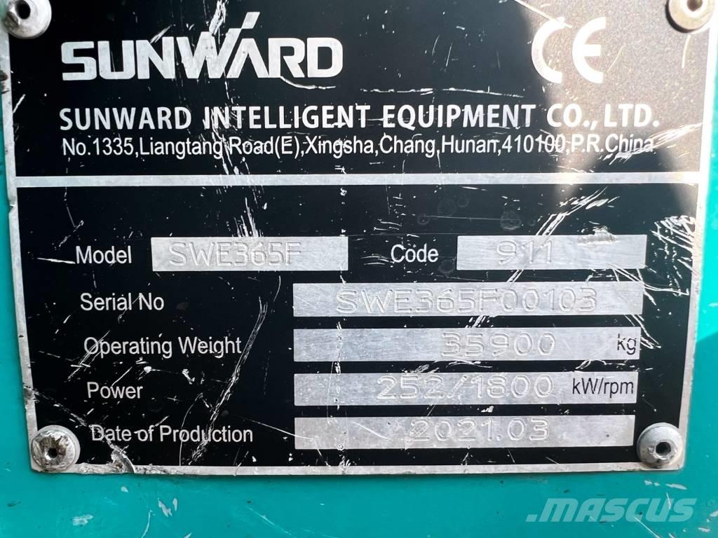 Sunward 365f Bageri guseničari