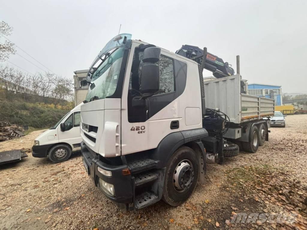 Iveco Stralis 420 Rol kiper kamioni sa kukom za podizanje tereta