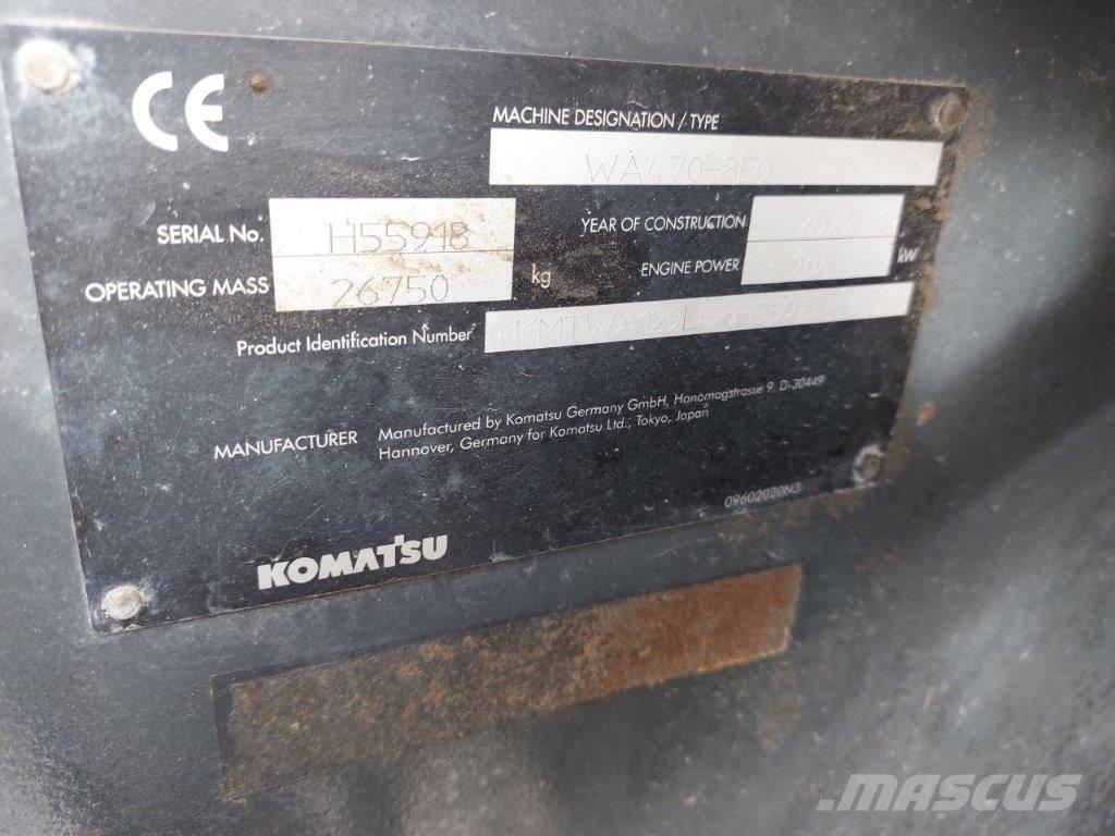 Komatsu WA470-8 Utovarivači na točkove