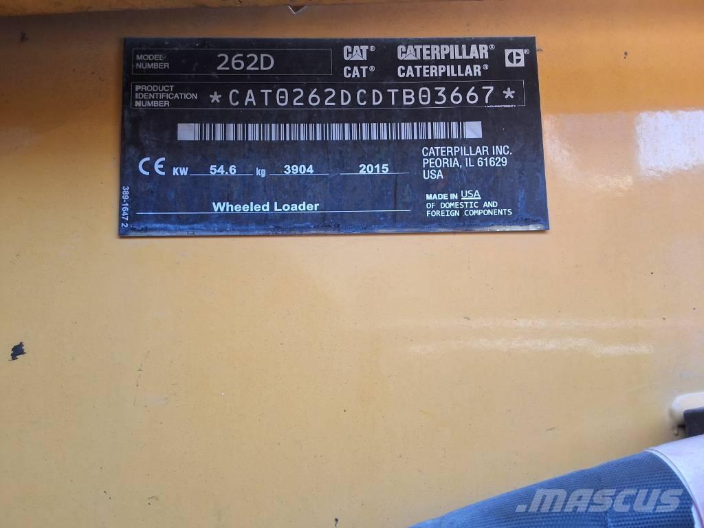 CAT 262 D Skid steer mini utovarivači