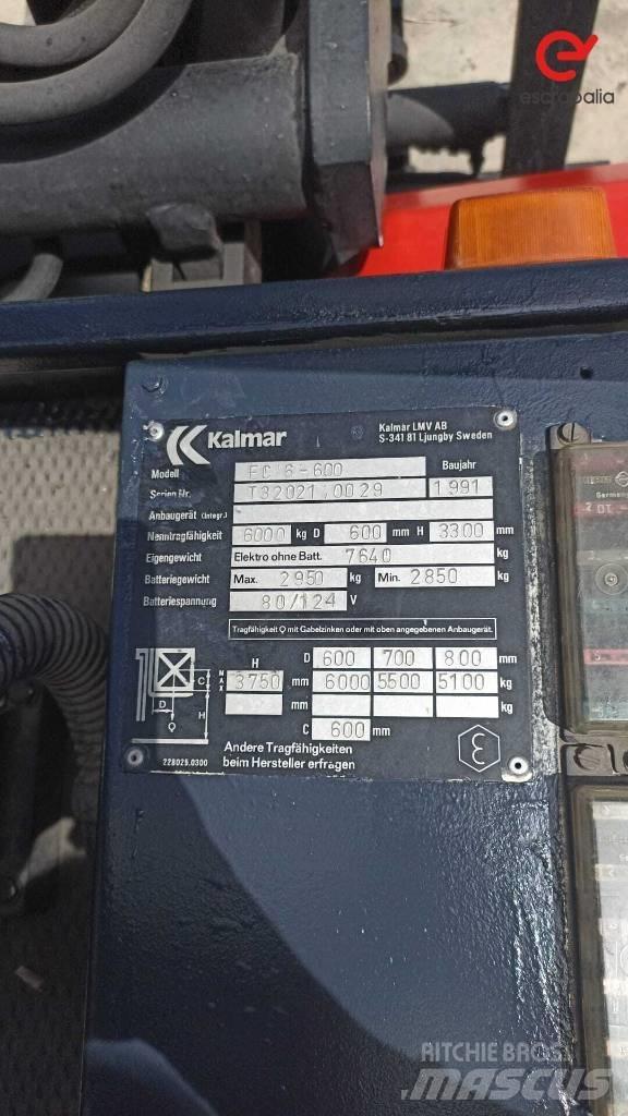 Kalmar ECL6-600 Električni viljuškari