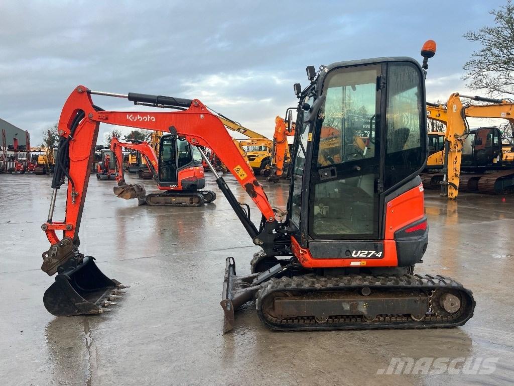 Kubota U 27-4 Mini bageri < 7t