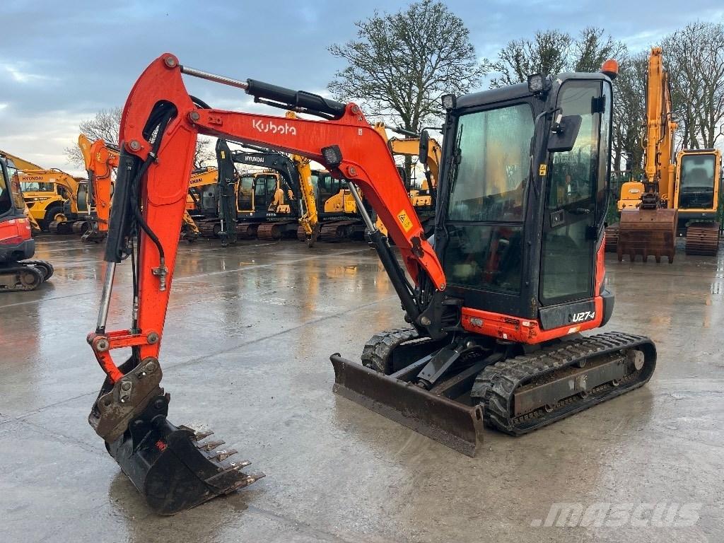 Kubota U 27-4 Mini bageri < 7t