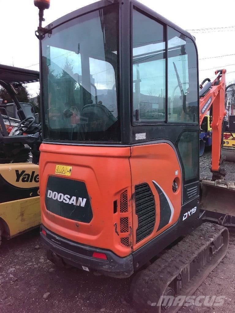 Doosan DX 19 Mini bageri < 7t
