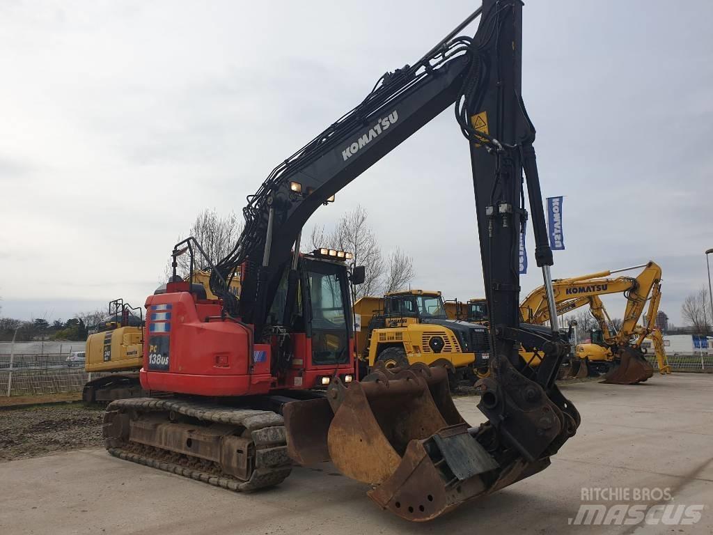 Komatsu PC138US-11 Bageri guseničari
