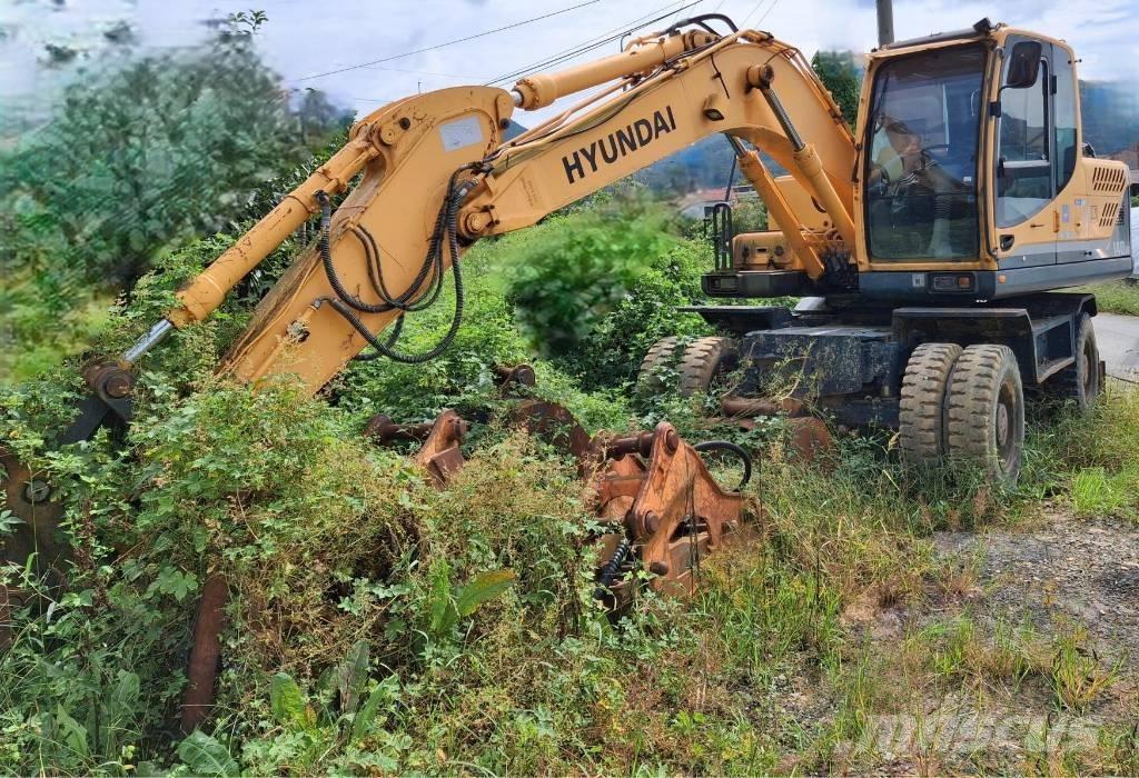 Hyundai Robex 140 W Bageri točkaši