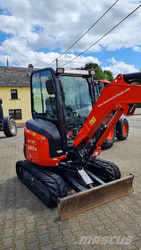 Kubota U27-4 Hi-Lux Mini bageri < 7t